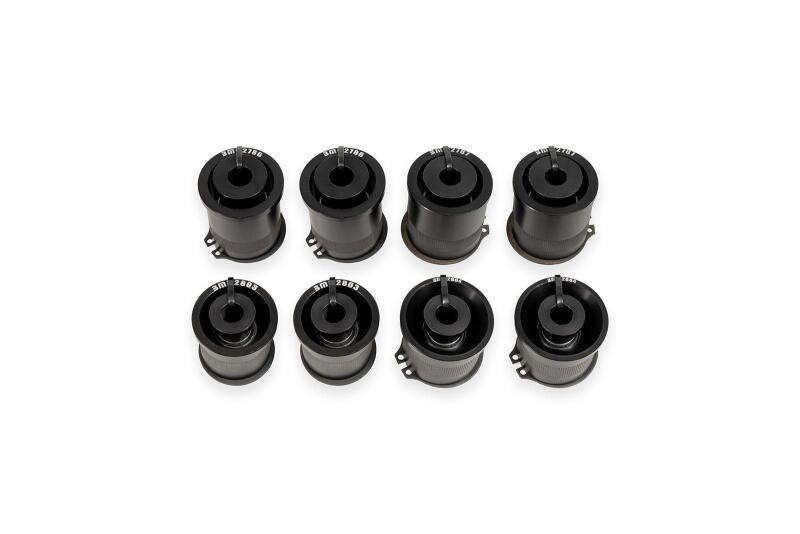 BMR 97-04 Chevrolet Corvette C5 / 05-13 C6 Rear Upper & Lower Control Arms Bearing Kit - Black - CBK557
