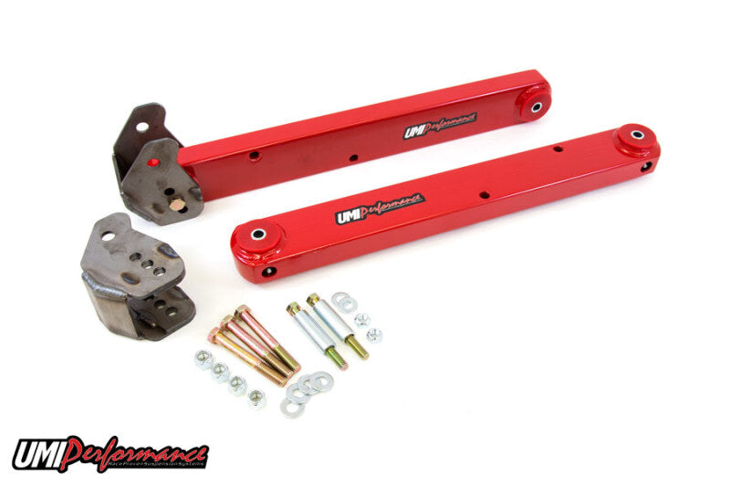 UMI Performance 64-72 GM A-Body Rear Lift Bar Set-Up-Weld-In - 4020-B