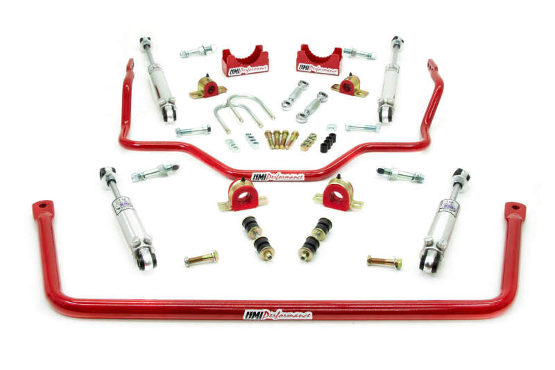 UMI Performance 73-87 GM C10 Handling Kit Stage 1.5 Viking Shocks - Red - 64015-R