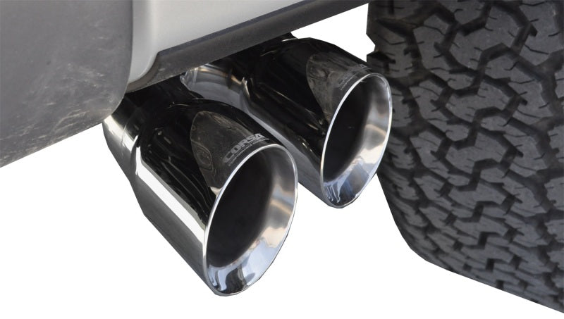 Corsa 2011-2014 Ford F-150 Raptor 6.2L V8 133in Wheelbase Polished Xtreme Cat-Back Exhaust - 14759