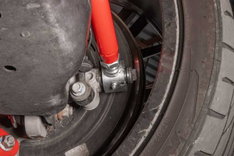 UMI Performance 16-24 Chevrolet Camaro Alignment Toe Arm - Red - 2544-R