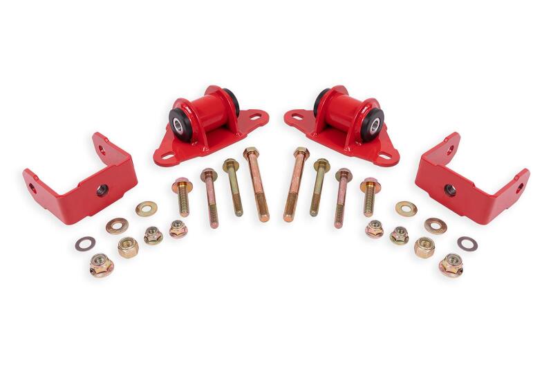 BMR 14-19 Chevrolet Corvette Transmission/Differential Mount - Red - TM571R