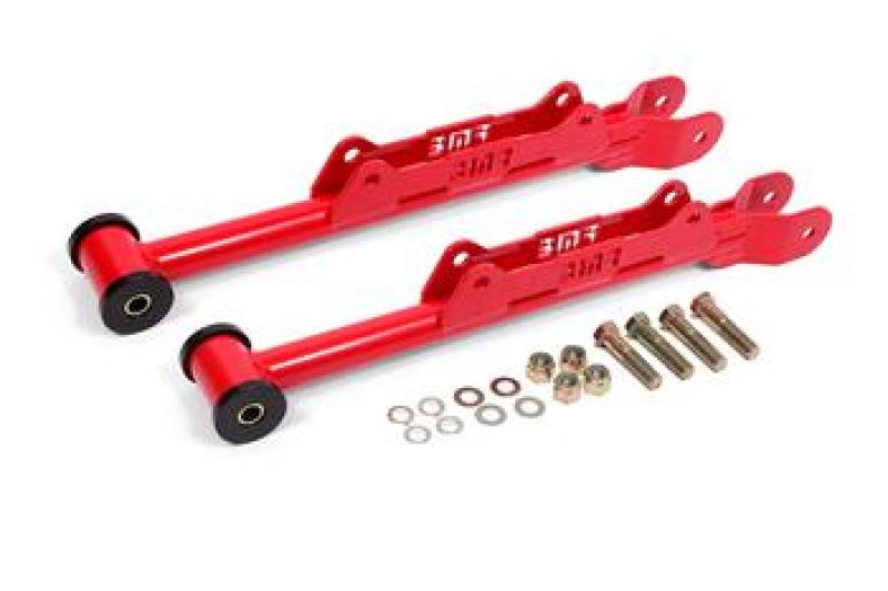 BMR 2010-2015 Chevrolet Camaro Rear DOM Lower Control Arms - Red - LCA355R