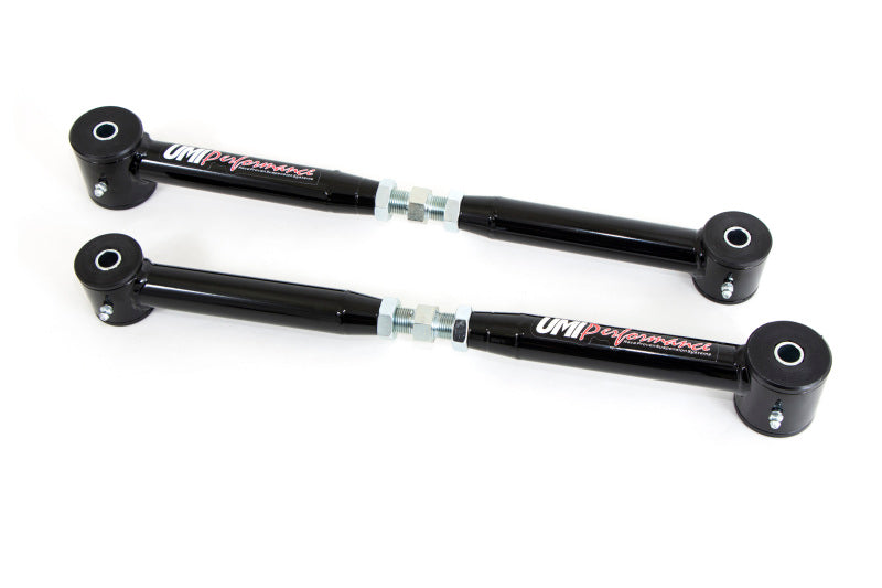 UMI Performance 05-14 Ford Mustang Adjustable Lower Control Arms w/ Polyurethane Bushings - 1038-B