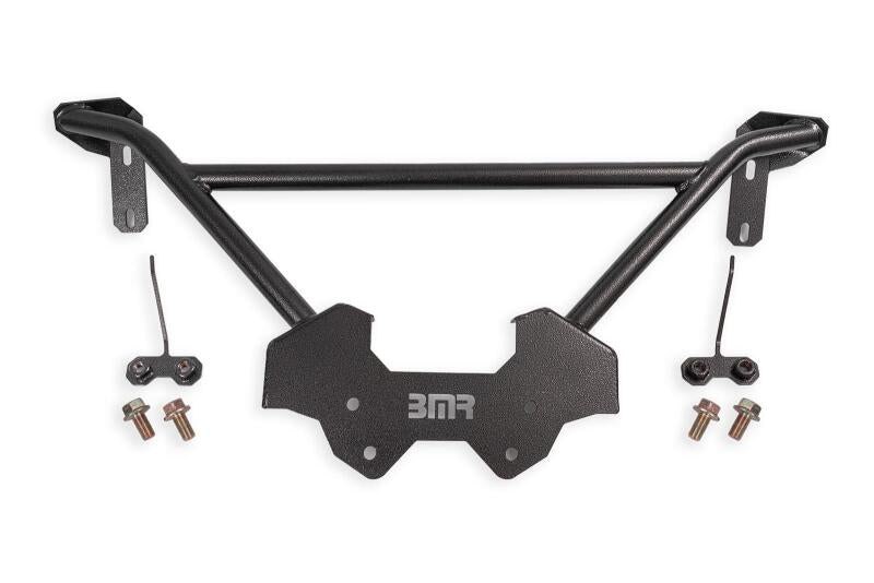 BMR Suspension 64-72 GM A-Body Front Reinforcement Brace - Black Hammertone - CB410H