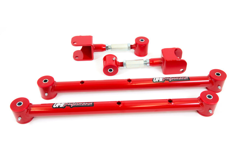 UMI Performance 68-72 GM A-Body Lower Control Arm & Adjustable Upper Control Arm Kit - 401525-R