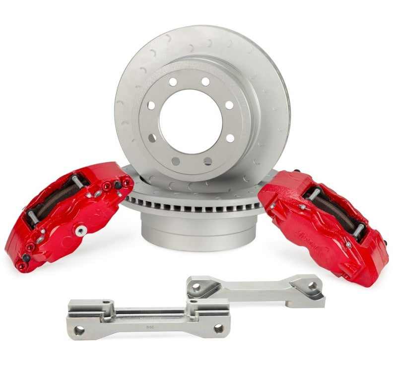 Alcon 17-22 Ford F250/F350 363x38mm Rotors 4 Piston Brake Kit - Rear - ALABKR5459P28