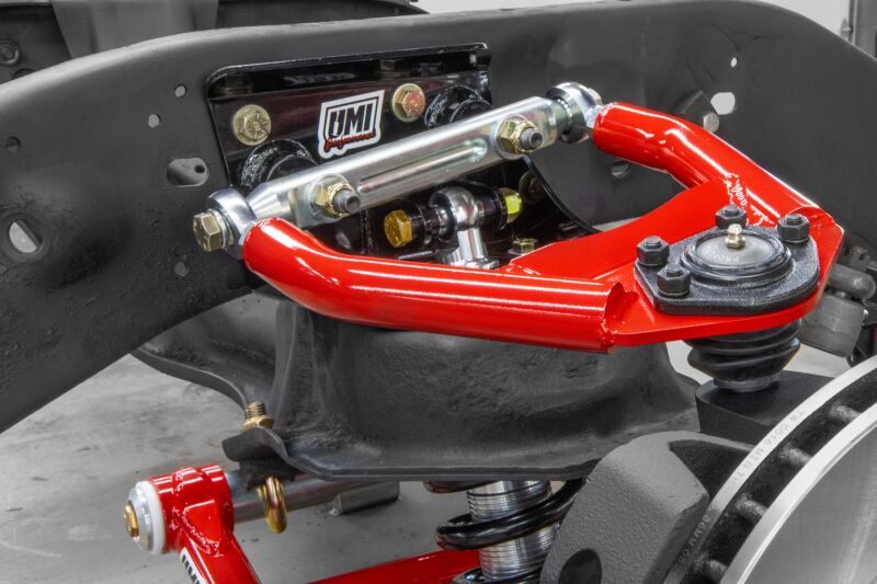 UMI Performance 73-87 GM C10 Race Upper Control Arms - Red - 6434-R