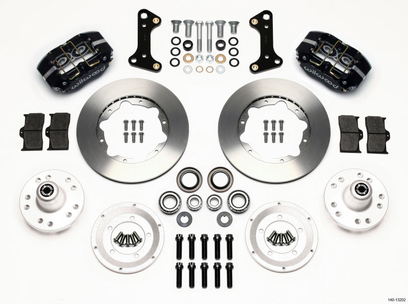 Wilwood Dynapro Dust-Boot Front Kit 11.00in 67-69 Camaro 64-72 Nova Chevelle - 140-13202