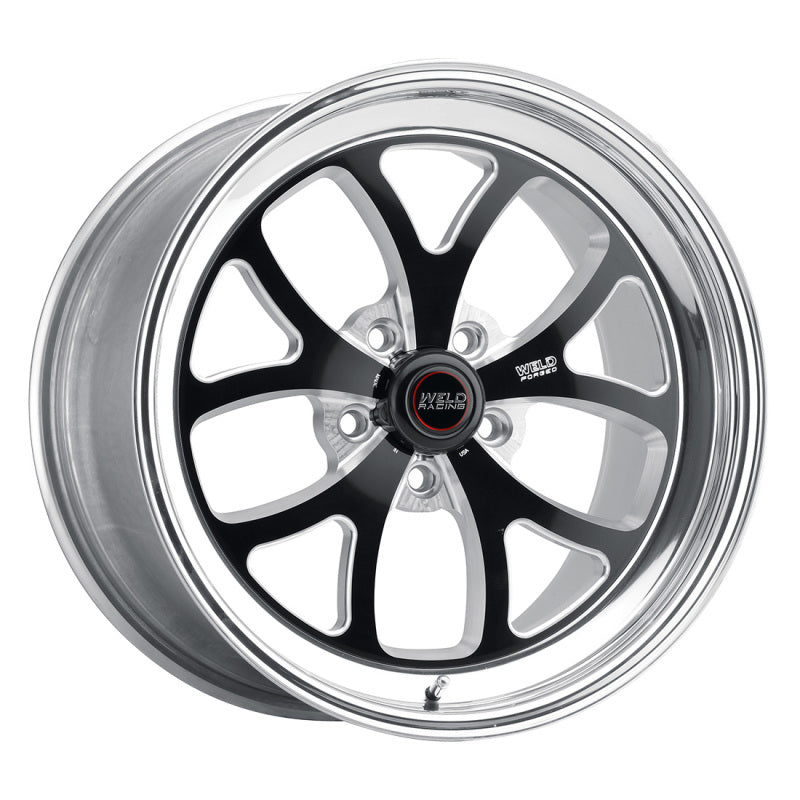 Weld S76 17x7 / 5x120 BP / 4.2in. BS Black Wheel (Medium Pad) - Non-Beadlock - 76HB7070N42A