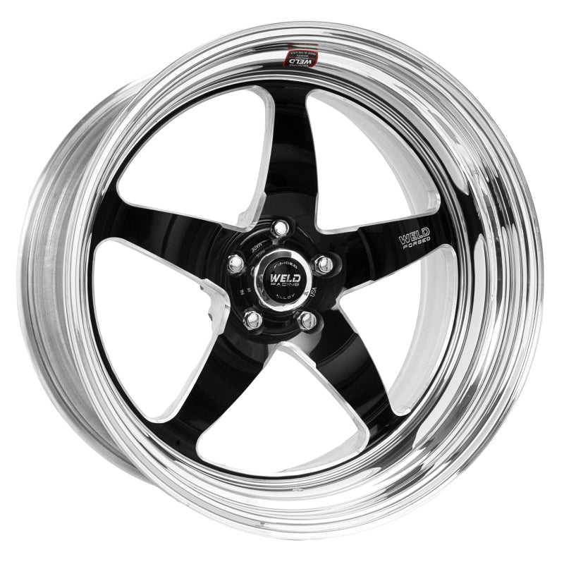 Weld S71 20x9.5 / 5x4.5 BP / 6.9in. BS Black Wheel (Medium Pad) - Non-Beadlock - 71MB0095A69A
