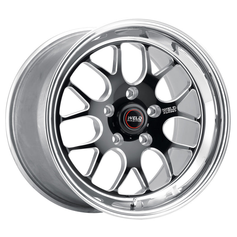 Weld S77 18x5 / 5x120mm BP / 2.1in. BS Black Wheel (High Pad) - Non-Beadlock - 77HB8050N21A
