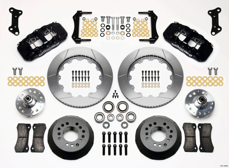 Wilwood AERO6 Front Hub Kit 14.00 67-69 Camaro 64-72 Nova Chevelle - 140-10920