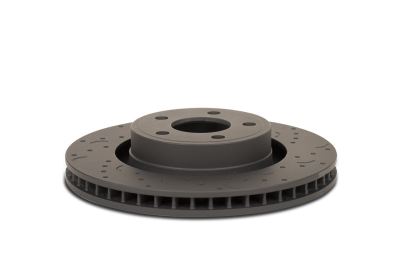 Hawk Talon 2009 Chevy Trailblazer SS Drilled and Slotted Front Brake Rotor Set - HTC4091
