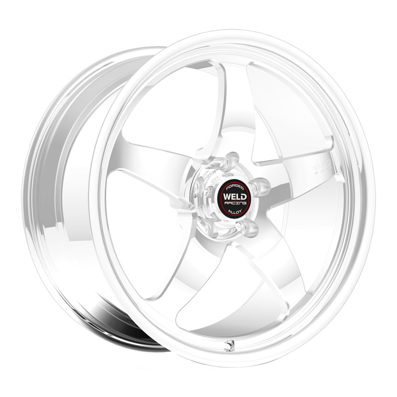 Weld S71 20x8 / 5x120mm BP / 5.3in. BS Polished Wheel (High Pad) - Non-Beadlock - 71HP0080N53A