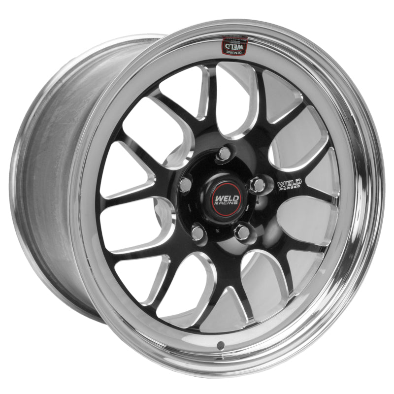 Weld S77 17x7 / 5x4.5 BP / 4.2in. BS Black Wheel (High Pad) - Non-Beadlock - 77HB7070A42A