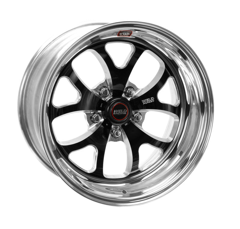 Weld S76 17x7 / 5x4.5 BP / 4.8in. BS Black Wheel (Medium Pad) - Non-Beadlock - 76MB7070A48A