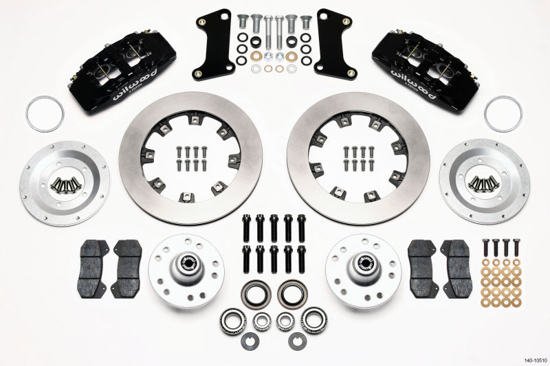 Wilwood Dynapro 6 Front Hub Kit 12.19in 67-69 Camaro 64-72 Nova Chevelle - 140-10510