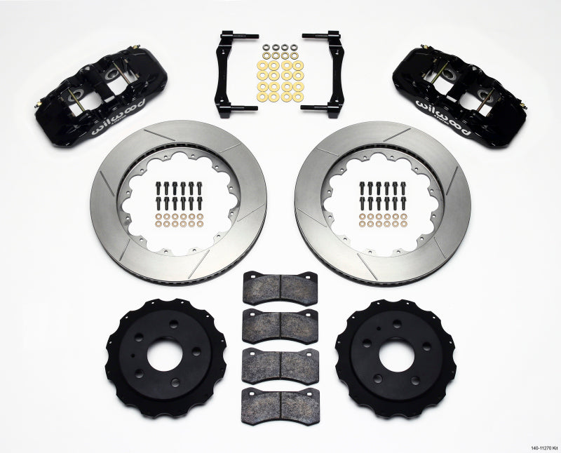 Wilwood AERO4 Rear Kit 14.25in 2010-2015 Camaro - 140-11270