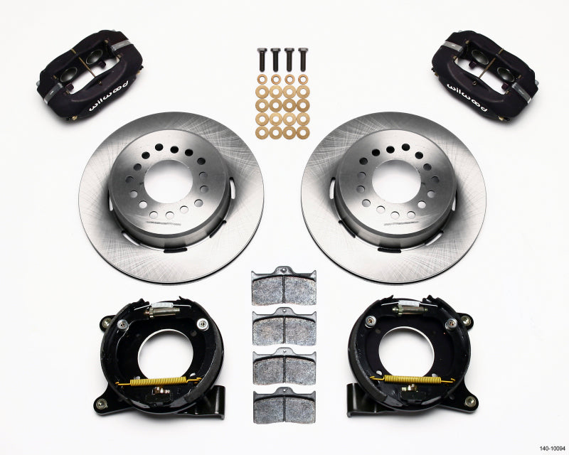 Wilwood Forged Dynalite P/S Park Brake Kit Chevy C-10 2.42 Offset 5-lug - 140-10094