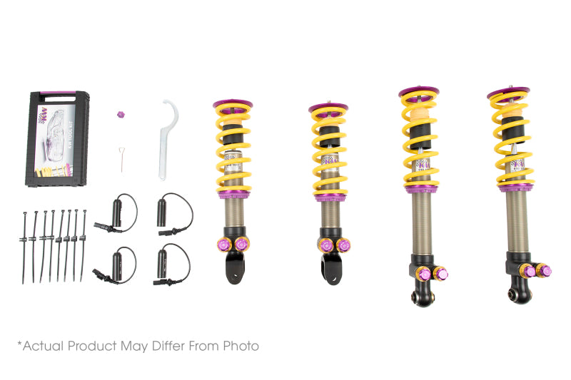 KW Coilover Kit V5 Bundle 2020 Chevrolet C8 Corvette Stingray w/ NoseLift - 30961033