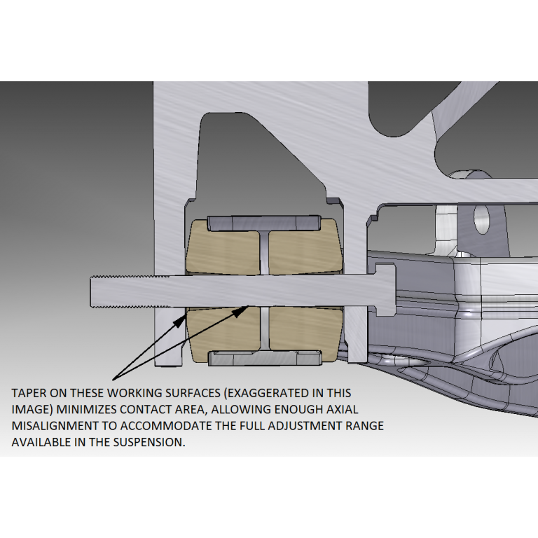 2005-2013 Corvette Z06- Delrin Bushing Kit