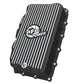aFe 20-26 GM Trucks L6 3.0L Transmission Pan - Black w/ Machined Fins - 46-71420B