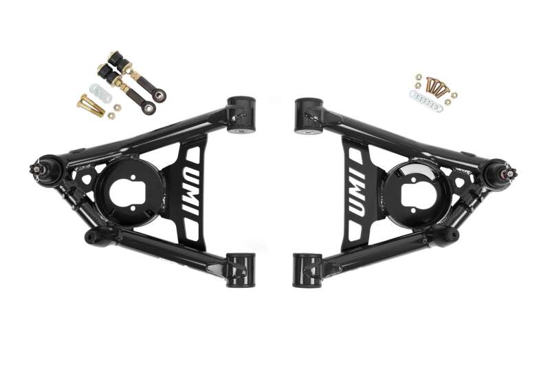 UMI Performance 64-72 GM A-Body Tubular Front Lower A-Arms Polyurethane Bushings - 4031-R