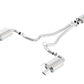 Borla Touring Cat-Back 15 Ford Mustang GT 5.0L V8 MT/AT 2.5in pipe 4in tip - 140589