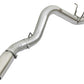 aFe ATLAS 5in DPF-Back Aluminized Steel Exhaust System w/Polished Tips 2017 GM Duramax 6.6L (td) L5P - 49-04085-P