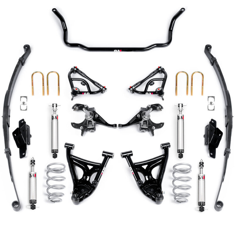 QA1 82-03 Chevy S10 2WD Handling Kit (2-4in/5in Drop) - Level 2 - HK02-GMS1