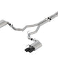 Borla 2018 Ford Mustang GT 5.0L AT/MT 3in ATAK Catback Exhaust Black Chrome Tips w/ Valves - 140743BC