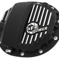 aFe Power Pro Series AAM 9.5/9.76 Rear Diff Cover Black w/Mach Fins 14-19 GM Silverado/Sierra 1500 - 46-71120B
