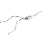 Borla 14 Silv/Sierra 1500 C/B Touring Exhaust /2.75in in Muffler 2.25inout 4inTIp SS Rear Exit - 140535