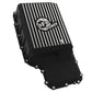 aFe 20-21 Ford Truck w/ 10R140 Transmission Pan Black POWER Street Series w/ Machined Fins - 46-71220B