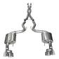 Corsa 2018-2023 Ford Mustang 5.0L 3in Sport Cat-Back Dual Rear Exit 4in Polished Pro-Series Tips - 21042