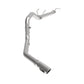 aFe Apollo GT Series 3-1/2in 409 SS Axle-Back Exhaust 17-20 Ford F-250/F-350 Polished Tip No Muffler - 49-43116NM-P