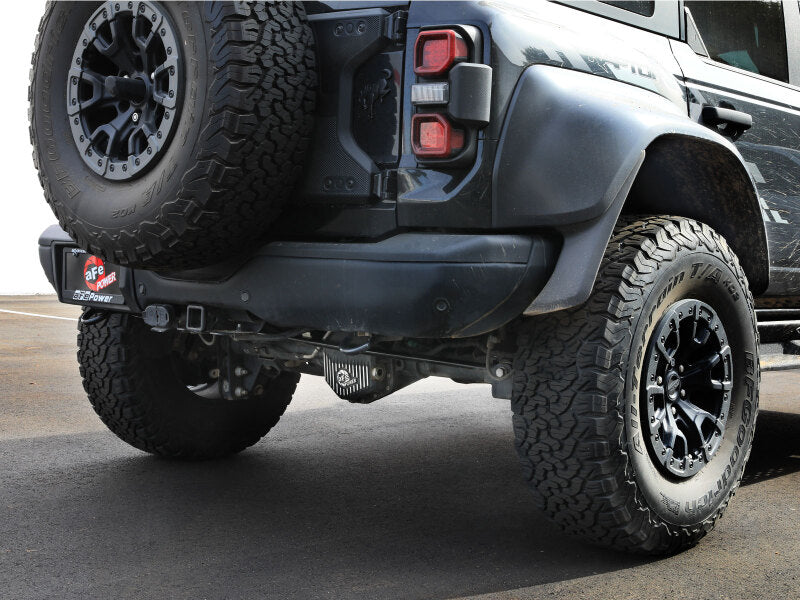 aFe Vulcan Series 3in Stainless Steel Cat-Back Hi-Tuck Exhaust Ford Bronco Raptor 22-26 V6-3.0L (tt) - 49-33153