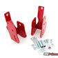 UMI Performance 05-14 Ford Mustang Rear Control Arm Relocation Brackets- Bolt In - 1060-R