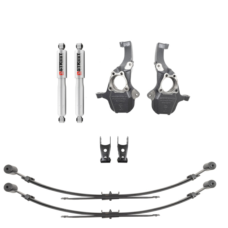 Belltech 2019+ GM Silverado / Sierra 1500 2WD / 4WD Front & Rear Complete Kit W/O Front Struts - 350345
