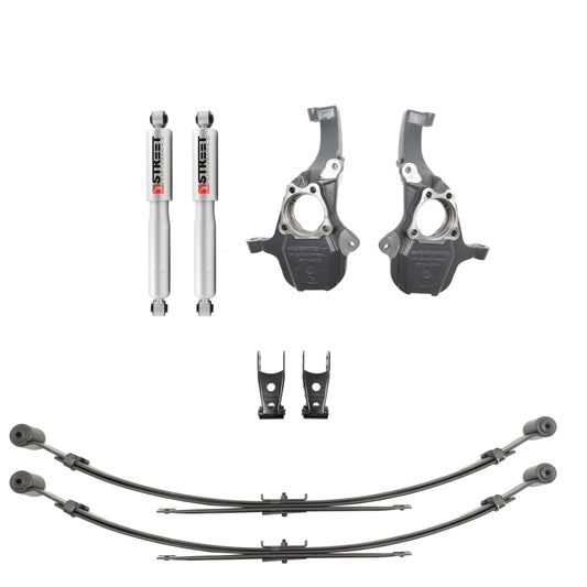 Belltech 2019+ GM Silverado / Sierra 1500 2WD / 4WD Front & Rear Complete Kit W/O Front Struts - 350345