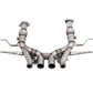 Corsa 23-25 Chevrolet Corvette C8 Z06 3in Valved Cat-Back Exhaust Muffler Delete Track Systemw/o Tip - 21113