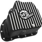 aFe 011-16 GM Diesel Trucks V8-6.6L LML Engine Oil Pan Black POWER Pro Series w/ Machined Fins - 46-71080B