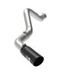aFe Large Bore-HD 5 IN 409 SS DPF-Back Exhaust System w/Black Tip 20-21 GM Truck V8-6.6L - 49-44125-B