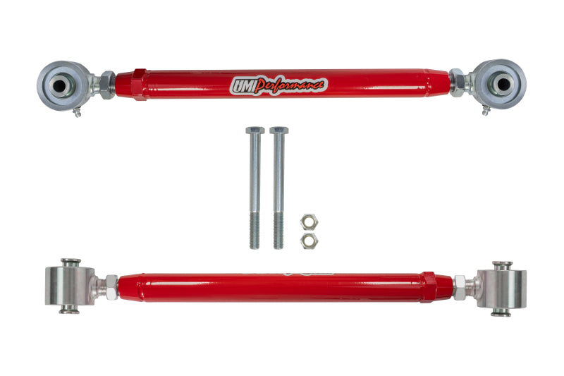 UMI Performance 16-24 Chevrolet Camaro Alignment Toe Arm - Red - 2544-R