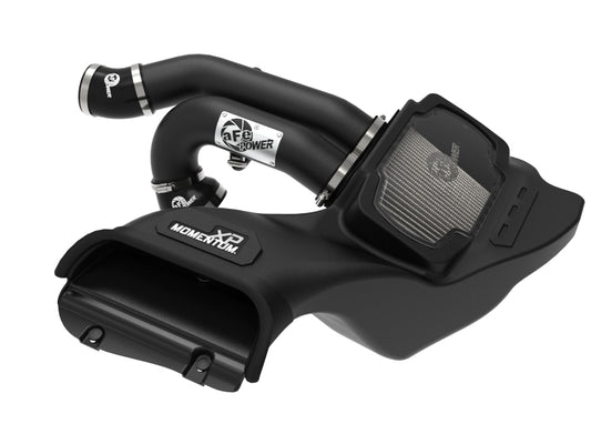 aFe 21-22 Ford F-150 Raptor V6-3.5L(tt) Momentum XP Cold Air Intake System Blk w/ Pro Dry S Filter - 50-30072D