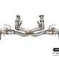 Corsa 2020-2025 Chevrolet Corvette C8 RWD 3in Valved Cat-Back Delete w/ NPP w/4.5in CF Polished Tips - 21105CF