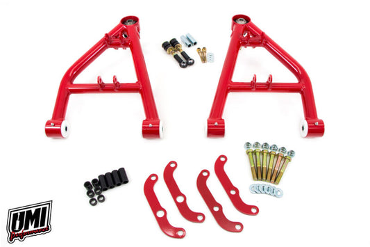 UMI Performance 64-72 GM A-Body Tubular Lower Front A-Arms Corner Max Tall Ball Joint - 4062-1-R