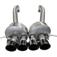 Corsa 2015-2019 Chevrolet Corvette C7 Z06 6.2L 2.75in Xtreme Axle-Back w/ Dual NPP & Quad Black Tips - 14777BLK