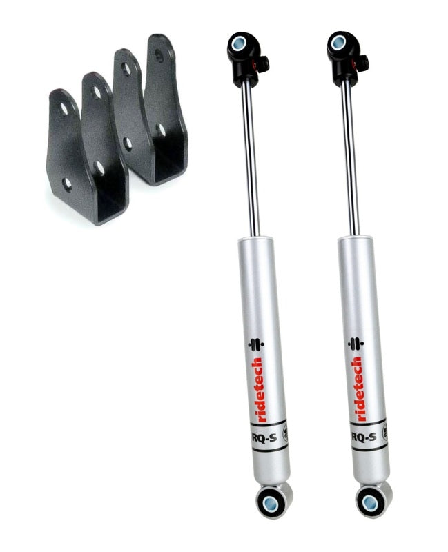 Ridetech 99-06 Chevrolet Silverado / GMC Sierra 1500 2WD w/ 5in Drop Rear HQ Shock Kit - 11389513